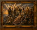 Golden Pantheon Council at Sunset