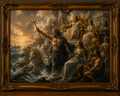 Golden Pantheon by the Sea
