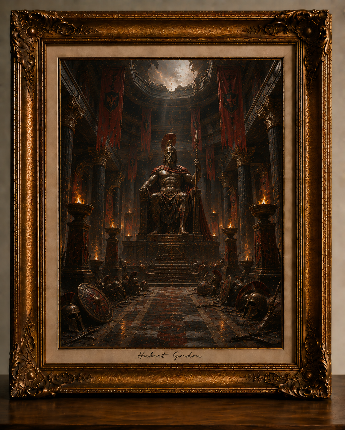 Warrior’s Throne in the Temple of Flames